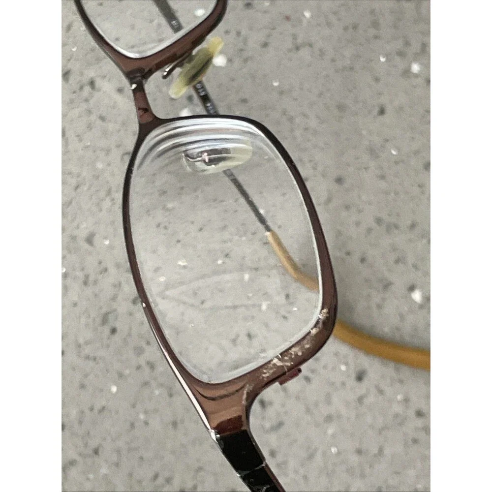 DKNY Eyeglasses Frames Only 51-17-135 DY 5551 1034 Designer Brown Full Rim